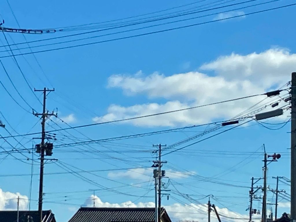 冬の青空